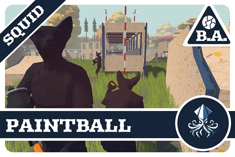 Paintball Range Poligonal Asset Asset Image