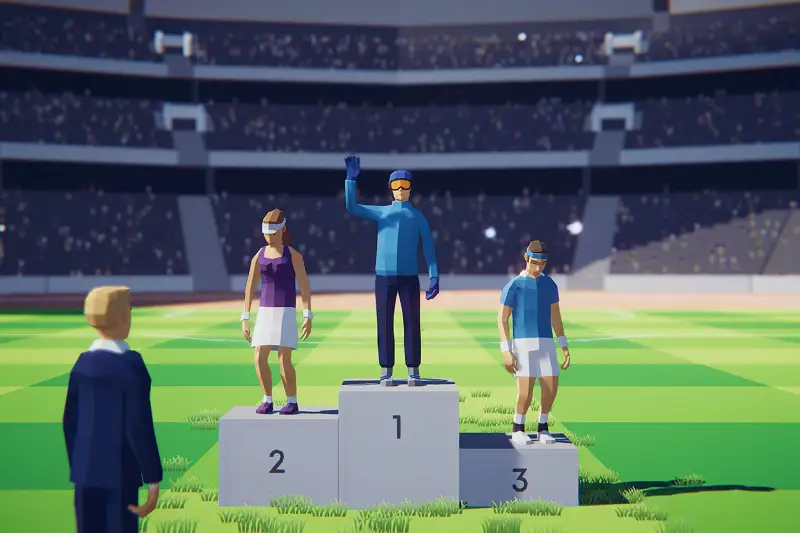 Low Poly Animated People Asset Thumbnail