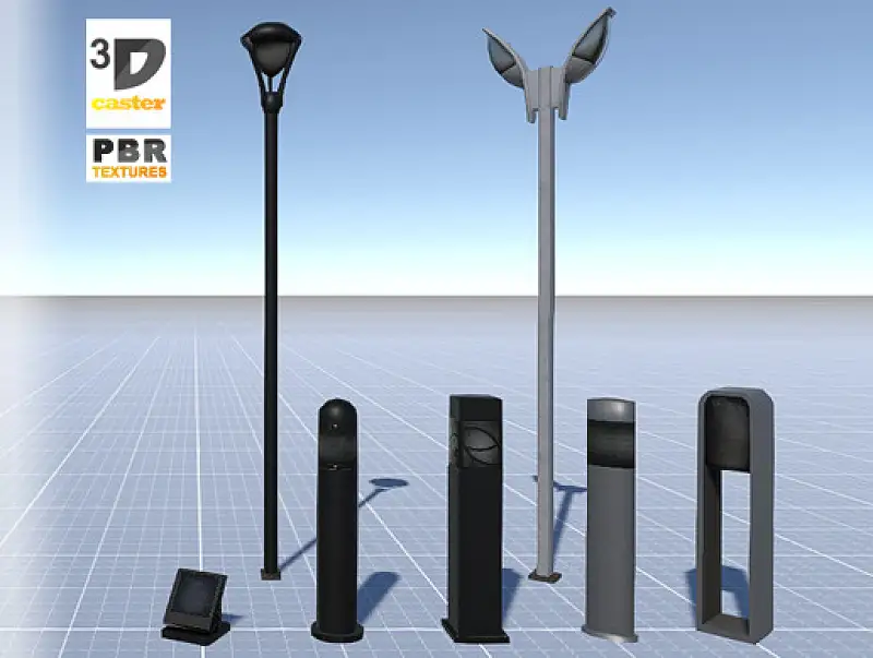 Garden Lamps Asset Image