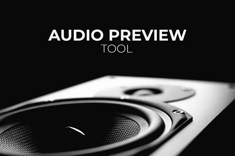 Double-Click Audio Preview Asset Thumbnail