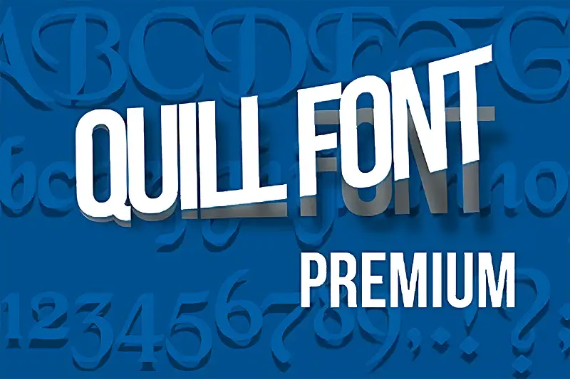 Quill Font Asset Thumbnail
