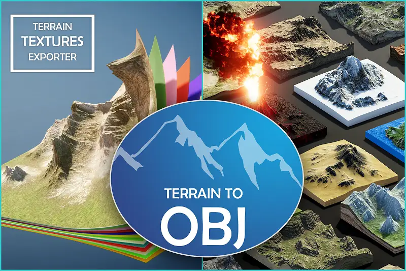 Amazing Terrain Tools Bundle Asset Image