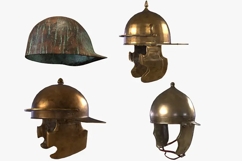 Roman helmet pack Asset Thumbnail