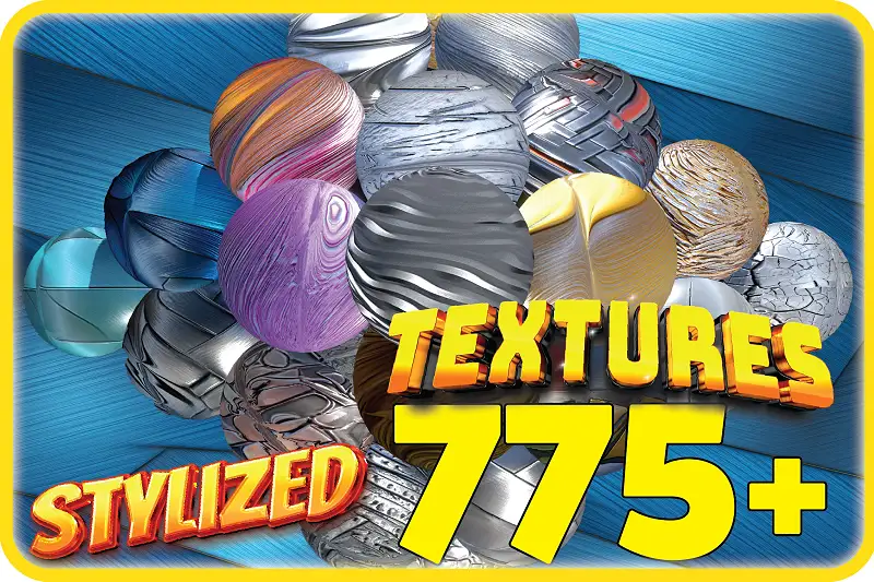 775+ Metal Materials Mega Collection Vol 3 Asset Thumbnail