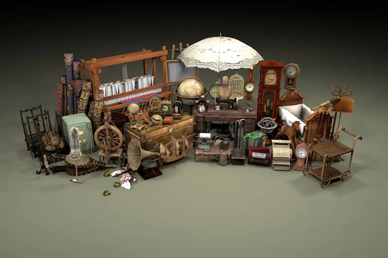 Ultimate Antique Props Collection Asset Thumbnail