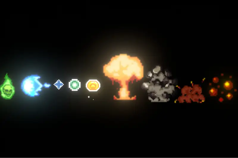 2D Pixel - Effects Pack Asset Thumbnail