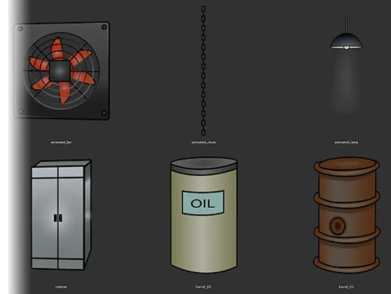 2D Industrial Pack Asset Image