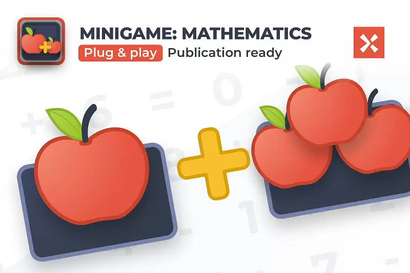 Fun Mathematics for Maths education: Minigame Template - Ready to publish Asset Thumbnail