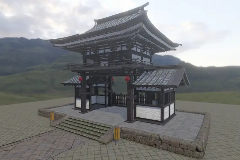 Asian Gate Asset Thumbnail