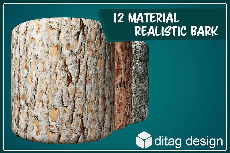 Bark - Realistic 4K PBR Collection Vol.01 Asset Thumbnail