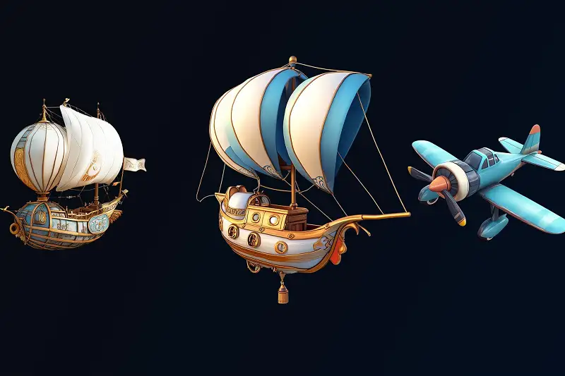 NHC - Stylized Aircraft 02 Asset Thumbnail