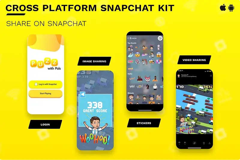 Cross Platform Snapchat Kit Asset Thumbnail