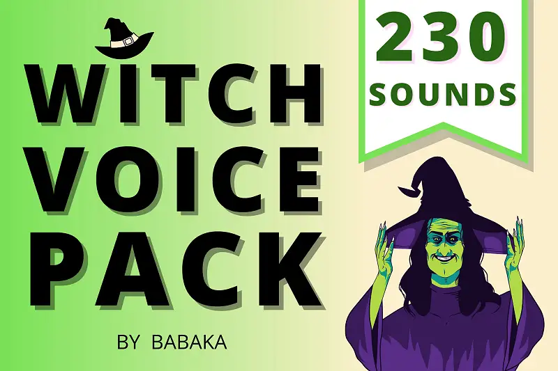 Witch Voice Pack Asset Thumbnail