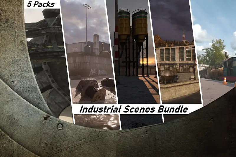 Industrial Scenes (Environment) Bundle Asset Thumbnail