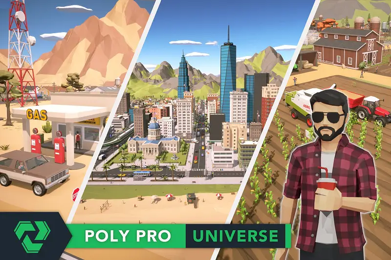 Poly Pro Universe - Low Poly Assets Asset Thumbnail