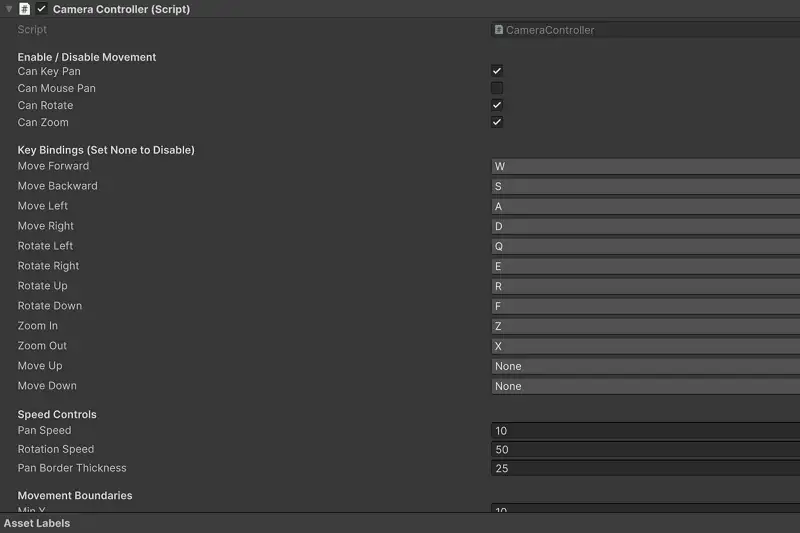 Universal Camera Controller (2D and 3D) Asset Thumbnail