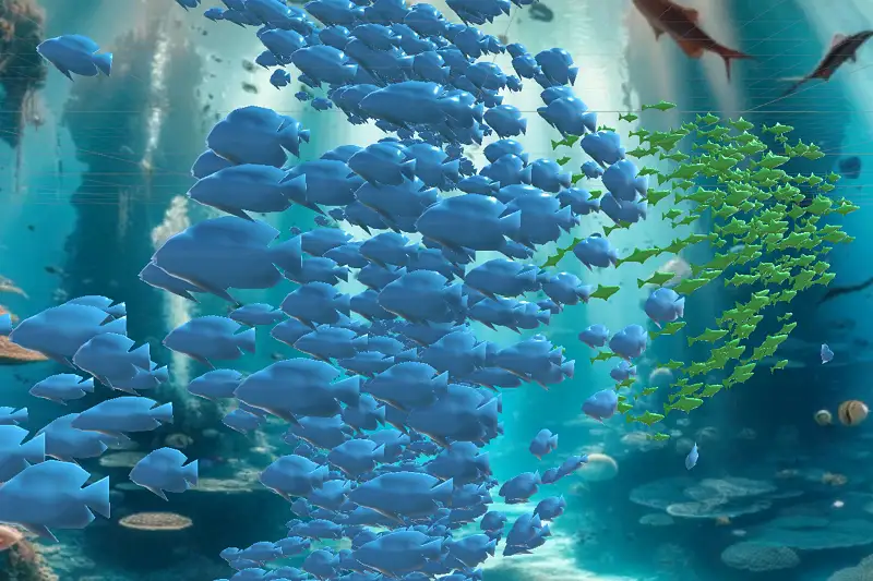 Boids Fish: Realistic Schooling Effects Asset Image