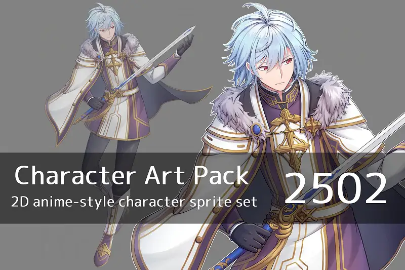 Anime Character Art Pack: 2502 Asset Thumbnail