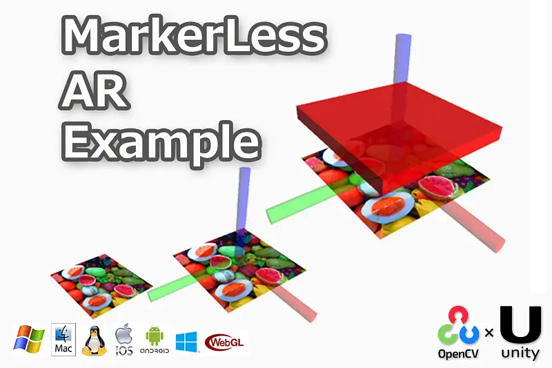 MarkerLess AR Example Asset Thumbnail