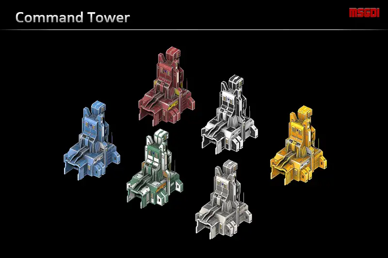 Scifi RTS Series: Command Tower Asset Thumbnail