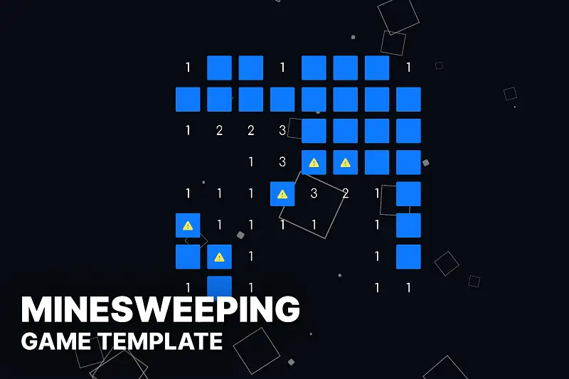 Minesweeping Game Template Asset Thumbnail