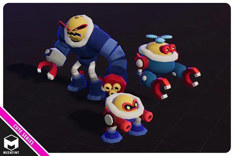 Alien Pew Galaxy Evolution Pack Cute Series Asset Thumbnail