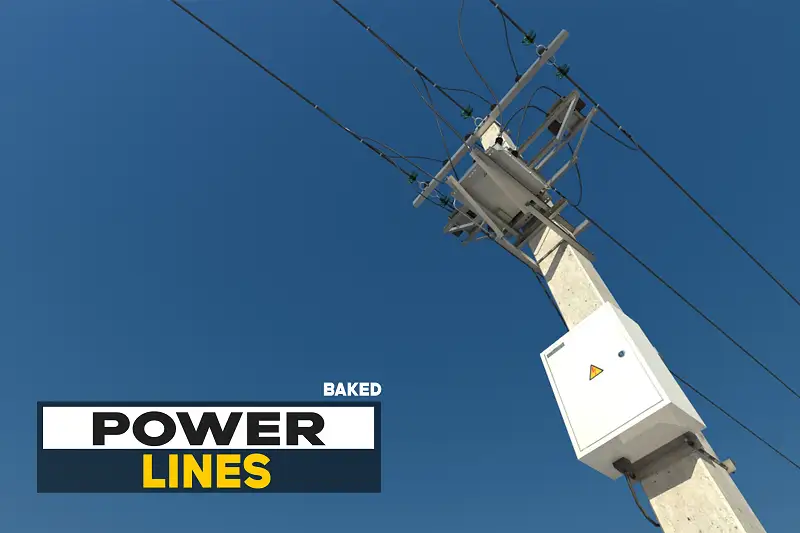 Power lines Asset Thumbnail