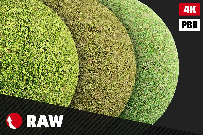 Grass Textures Pack #1 Asset Thumbnail
