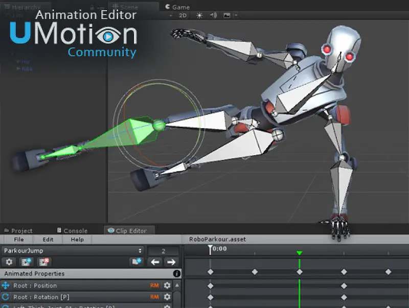 UMotion Community - Animation Editor Asset Thumbnail