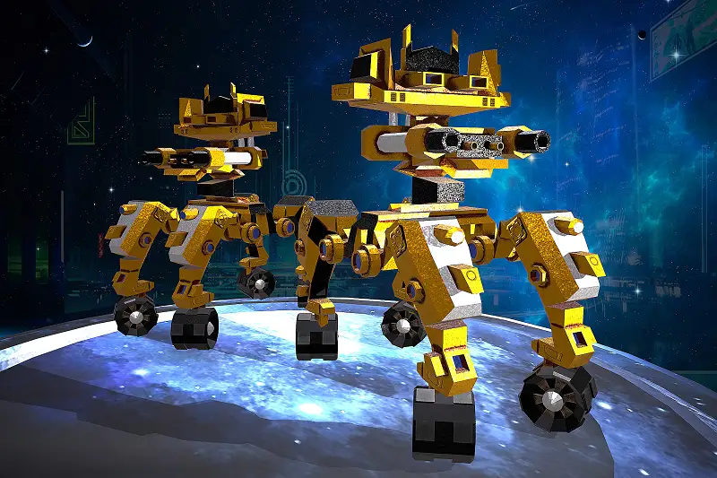 Mech robot sci fi Asset Thumbnail