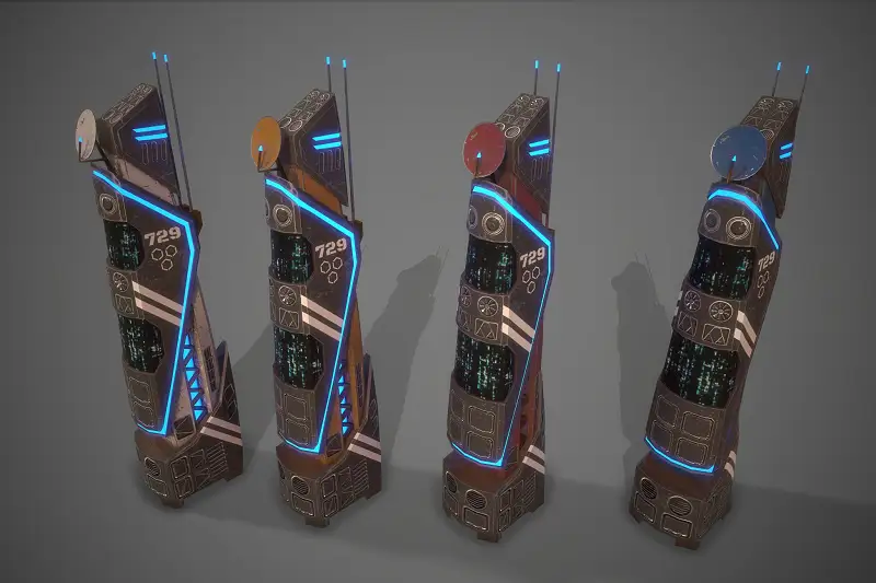 Sci-Fi Building-09 Asset Thumbnail