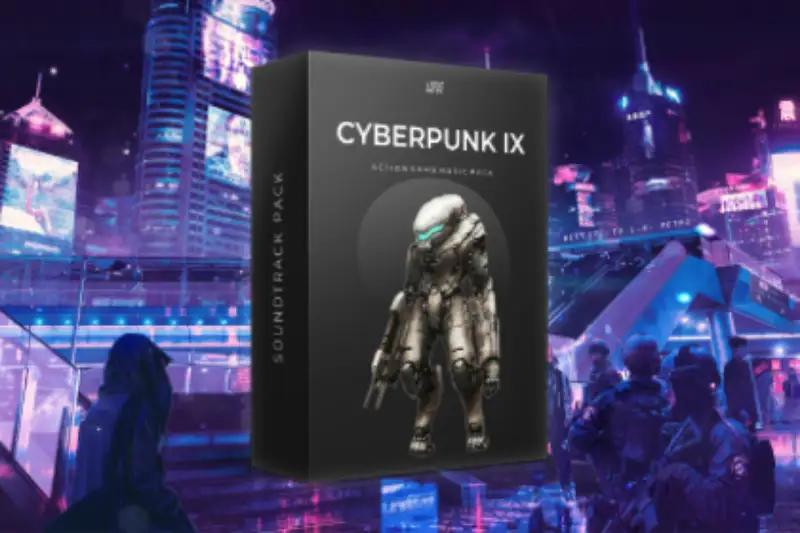 Cyberpunk Game Music Pack Asset Thumbnail