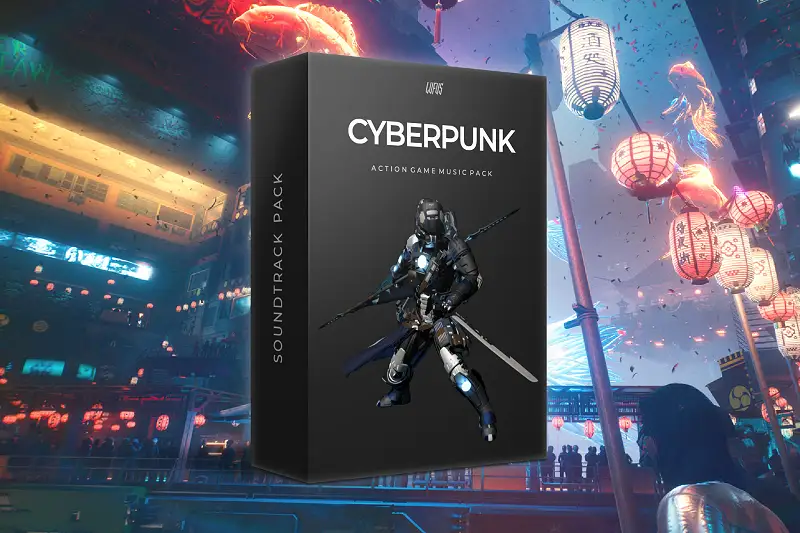 Cyberpunk Game Music Pack Asset Thumbnail