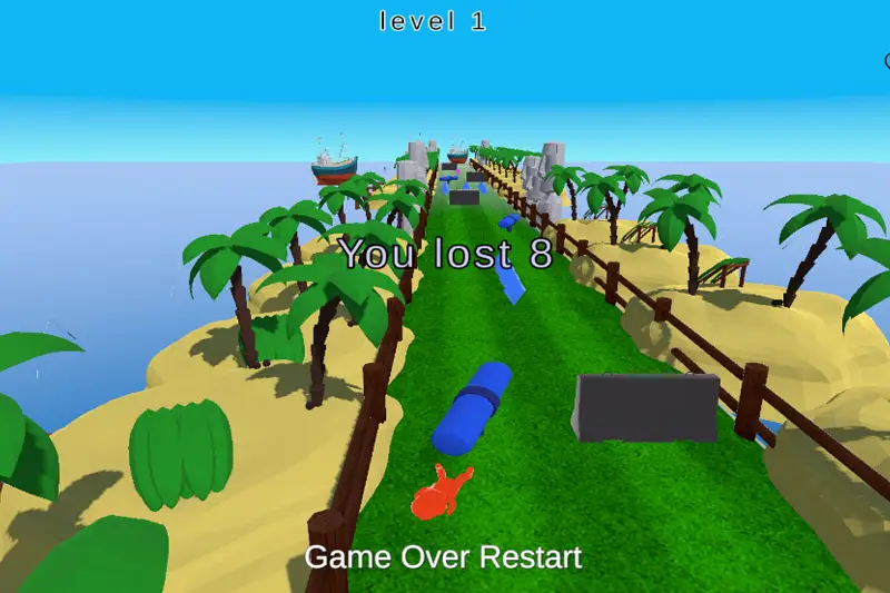 The Island Runner :(Hyper casual game) Asset Thumbnail