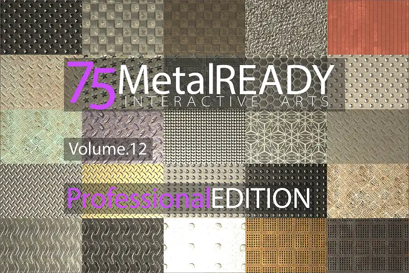 75 Metal Materials Ready, Volume. 12 Asset Thumbnail