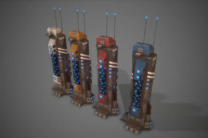 Sci-Fi Building-05 Asset Thumbnail