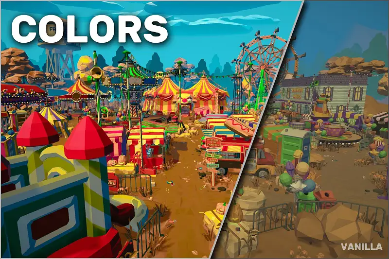 Enhance Your Game's Visuals with 277 LUTs Asset Thumbnail