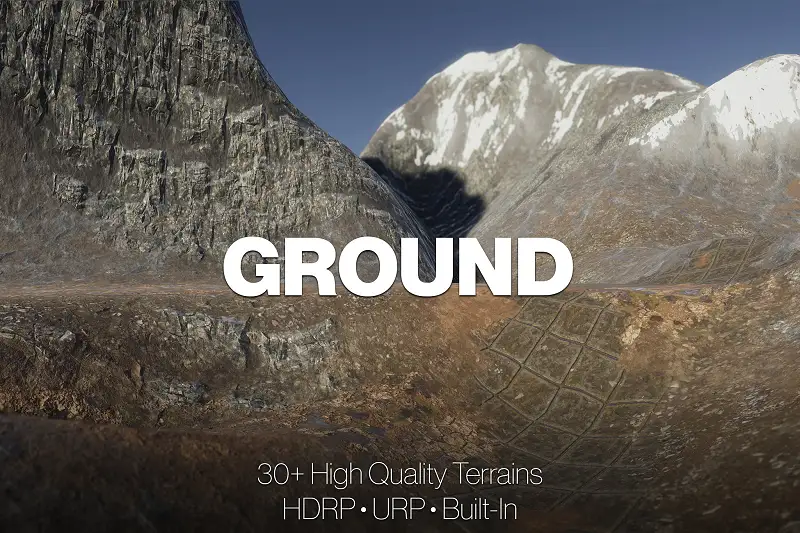 Ground Terrain Materials for Unity Asset Thumbnail