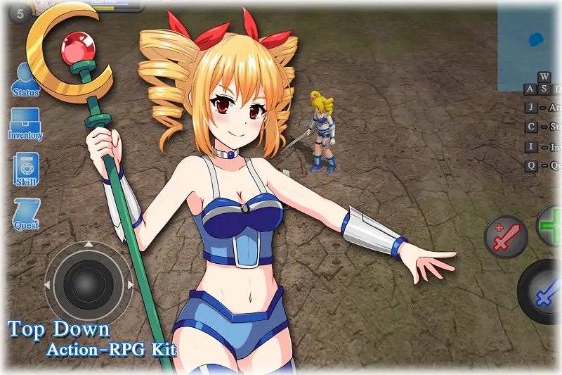 Top Down - Action RPG Asset Image