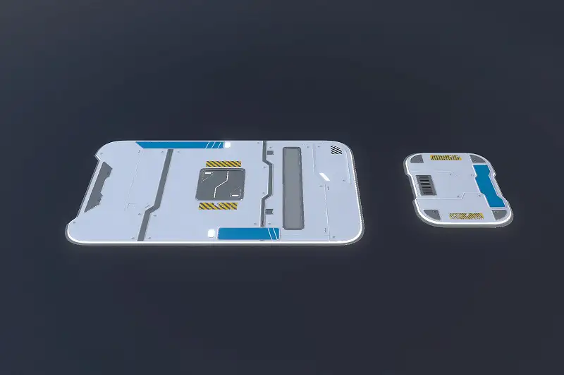 Sci-Fi Floor Plate Asset Thumbnail