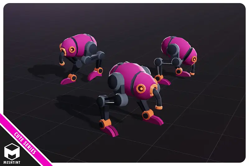 Nose Robot Cute Series Asset Thumbnail