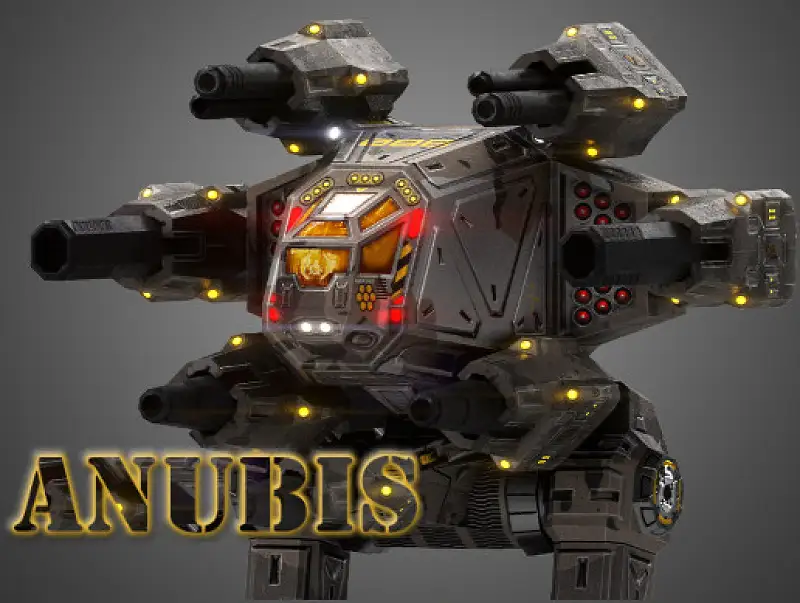 Anubis - Battle Mech Asset Thumbnail