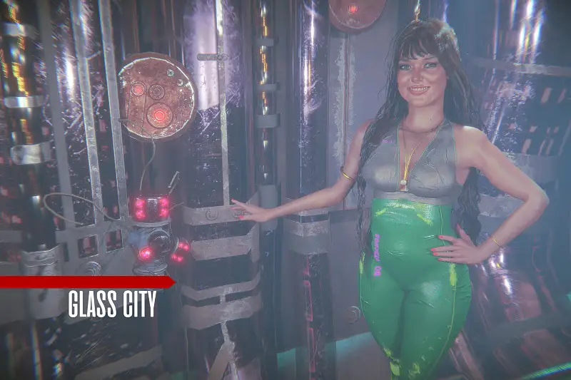 Cyberpunk Glass City Environment Pack (HDRP) Asset Thumbnail