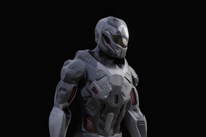 Sci Fi soldier 3 Asset Thumbnail
