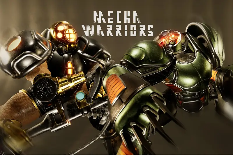 Mecha Warriors: Mole X Scuba - Epic Mecha Combat Models Asset Thumbnail