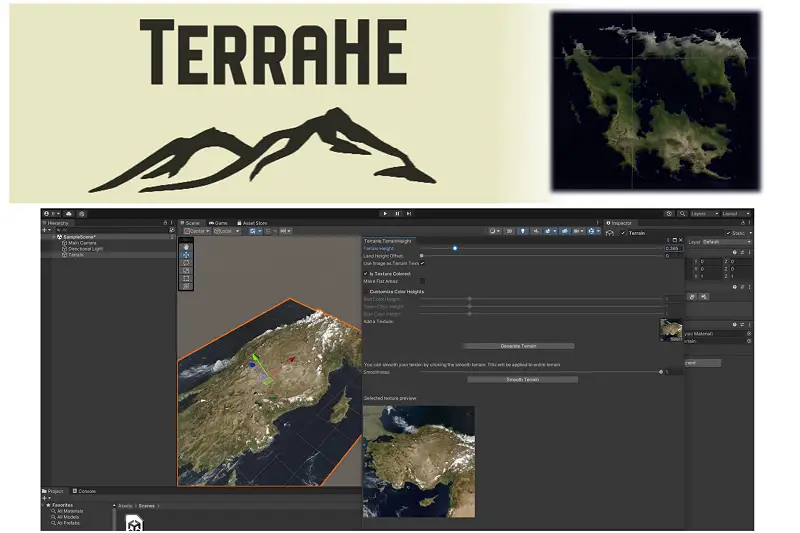 TerraHe - Terrain Heightmap Editor Asset Thumbnail