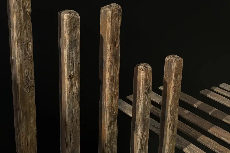 Wooden Planks Game Asset Asset Thumbnail