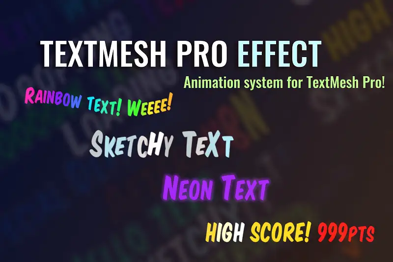 TextMesh Pro Effect Asset Thumbnail