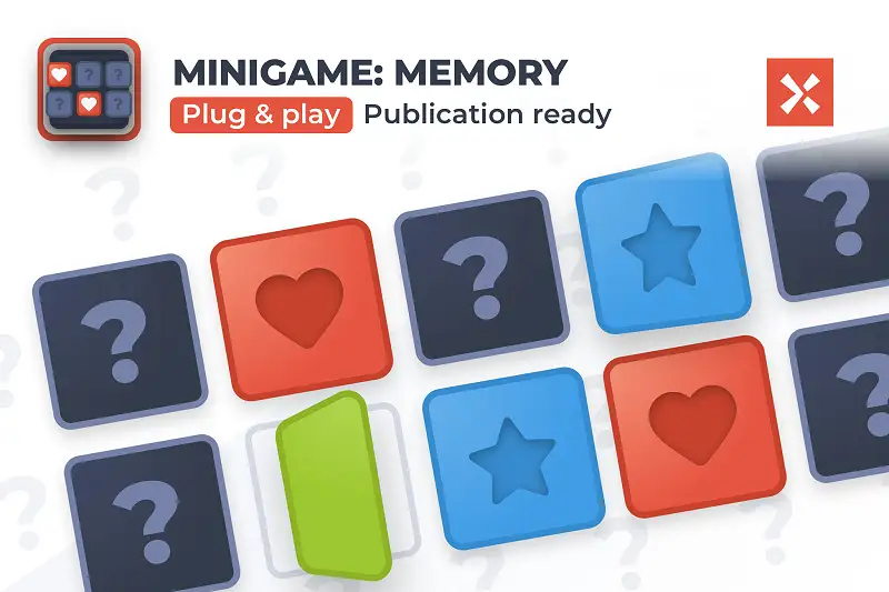 Memory Match Game Template Asset Thumbnail