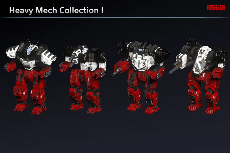 Heavy Mechs Collection I Asset Thumbnail